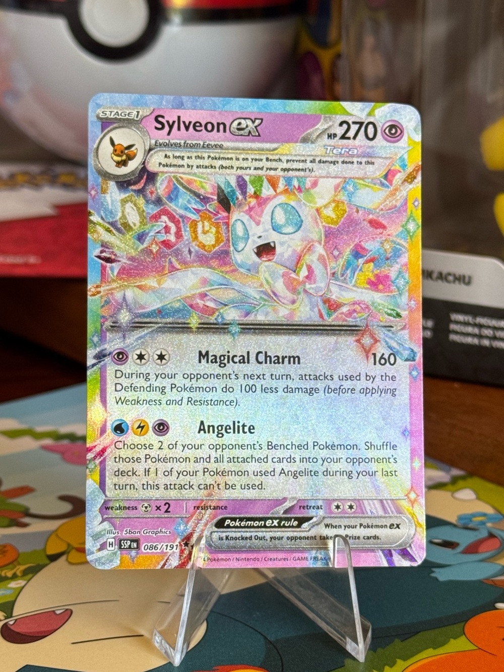 Sylveon ex Prismatic Evolutions Holo